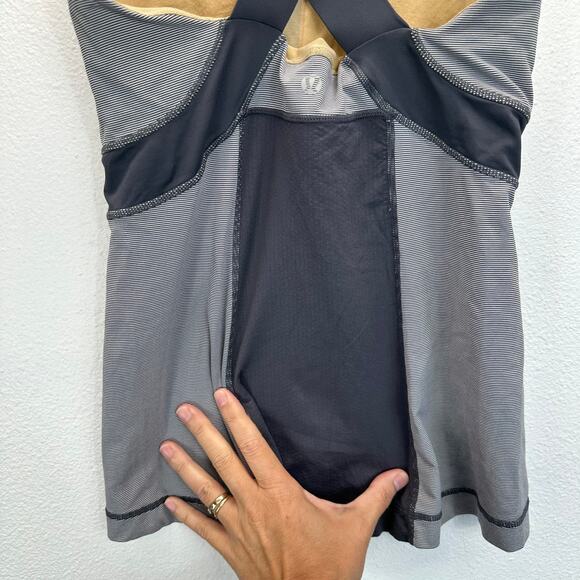 Lululemon Push Ur Limits Tank Gray Size 6 - Picture 6 of 10